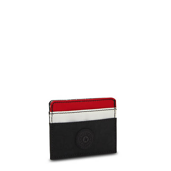Sacs Kipling Cardy Card Holder Noir Rouge | FR 1163TC